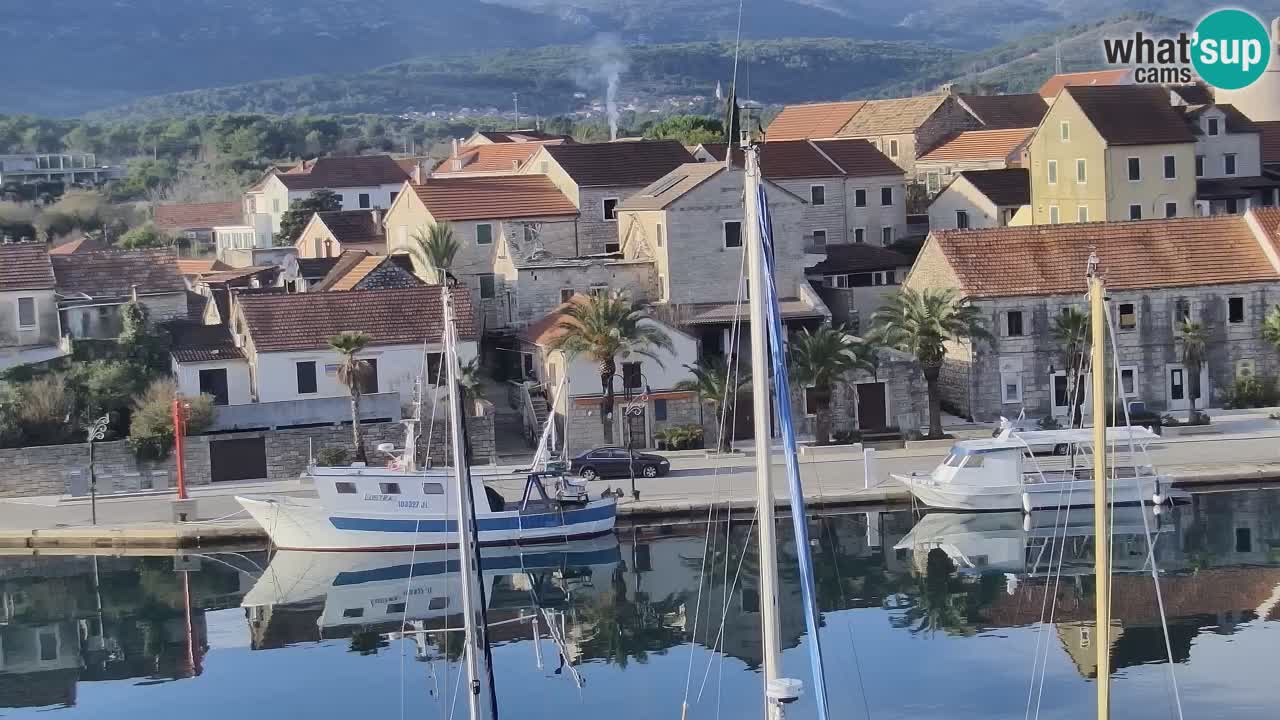 Web kamera Hvar Vrboska marina | otok Hvar | Dalmacija