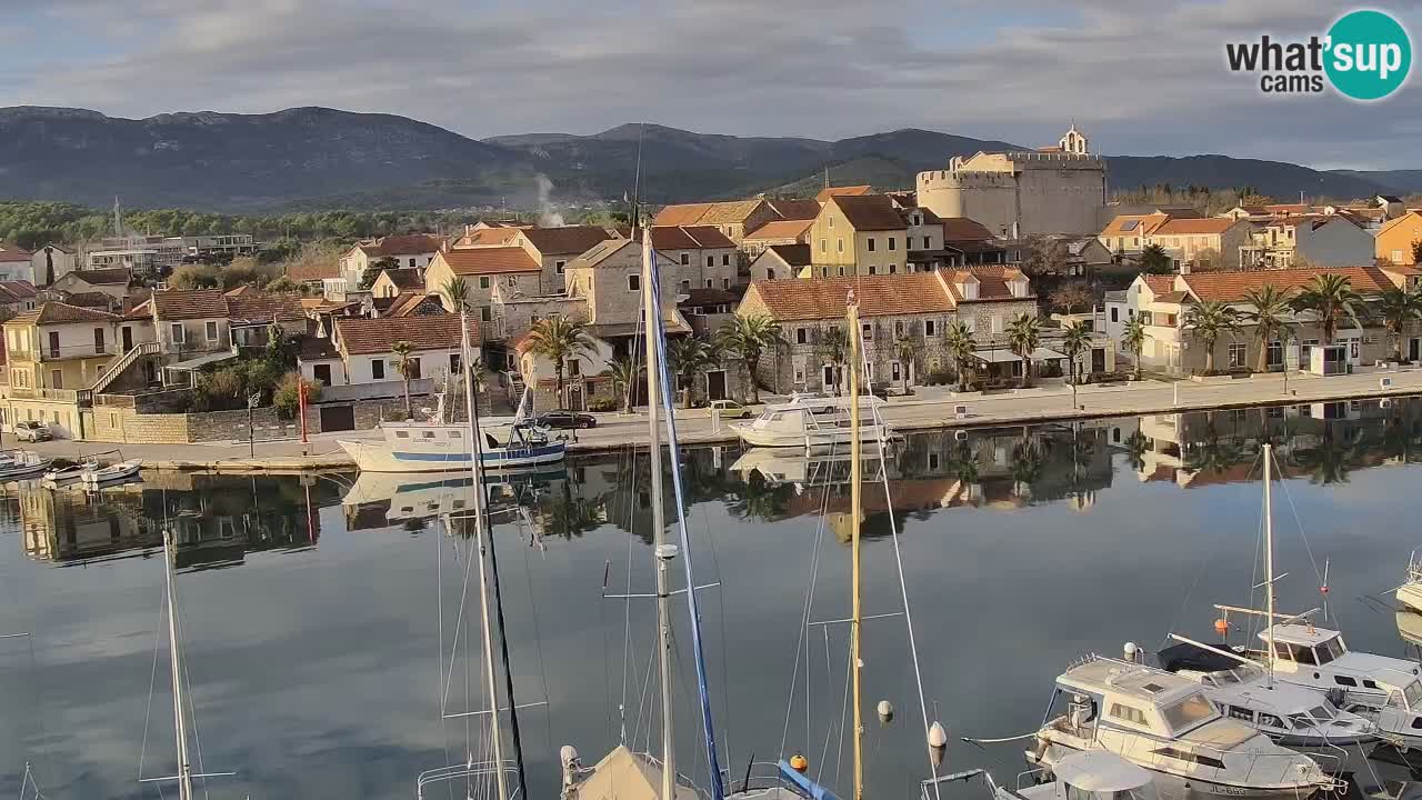 Webcam Vrboska marina | Hvar Insel | Dalmatien