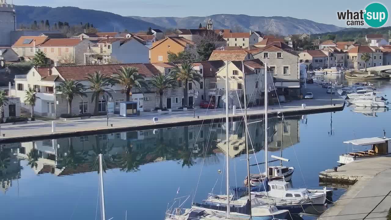 Livecam Vrboska marina | Hvar island | Dalmatia