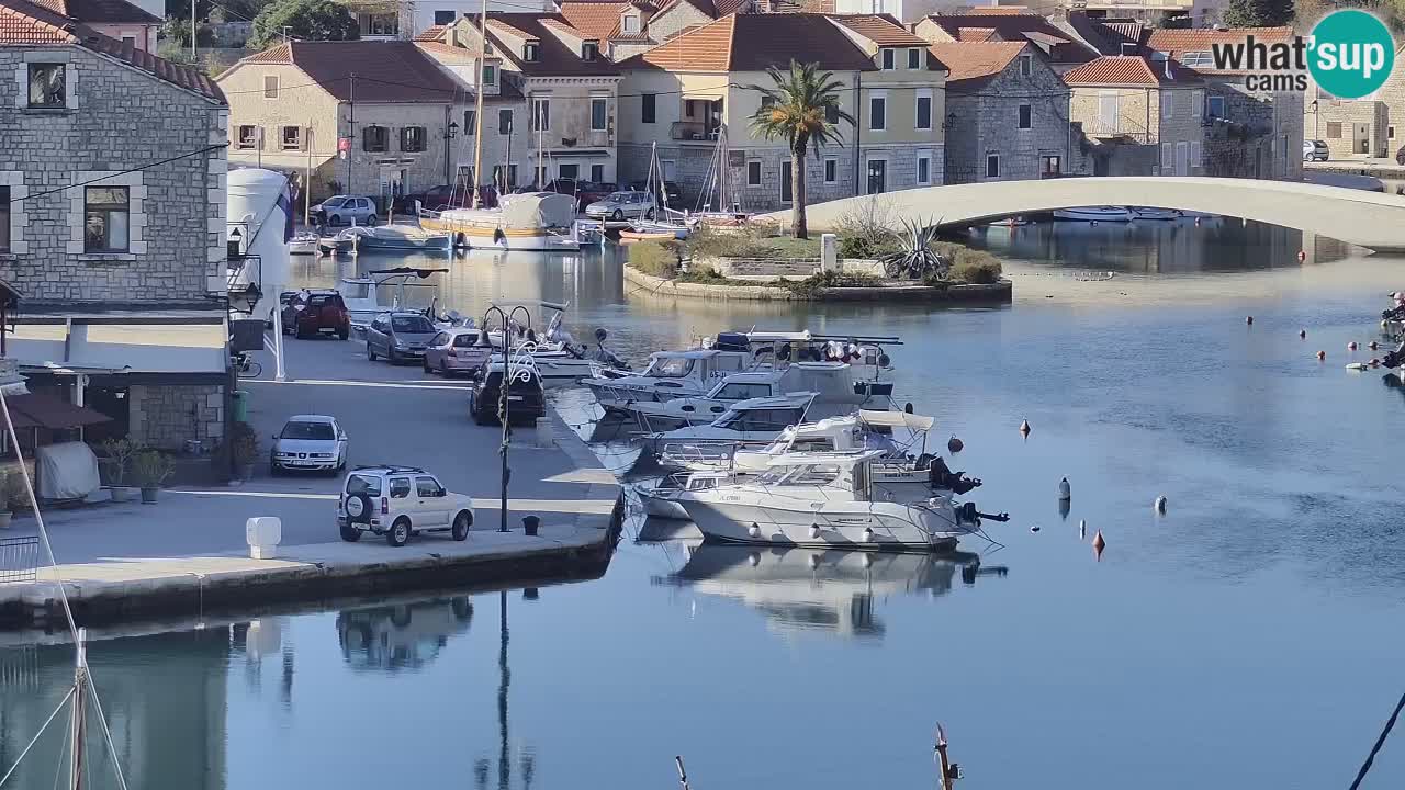 Webcam Vrboska marina | Hvar Insel | Dalmatien