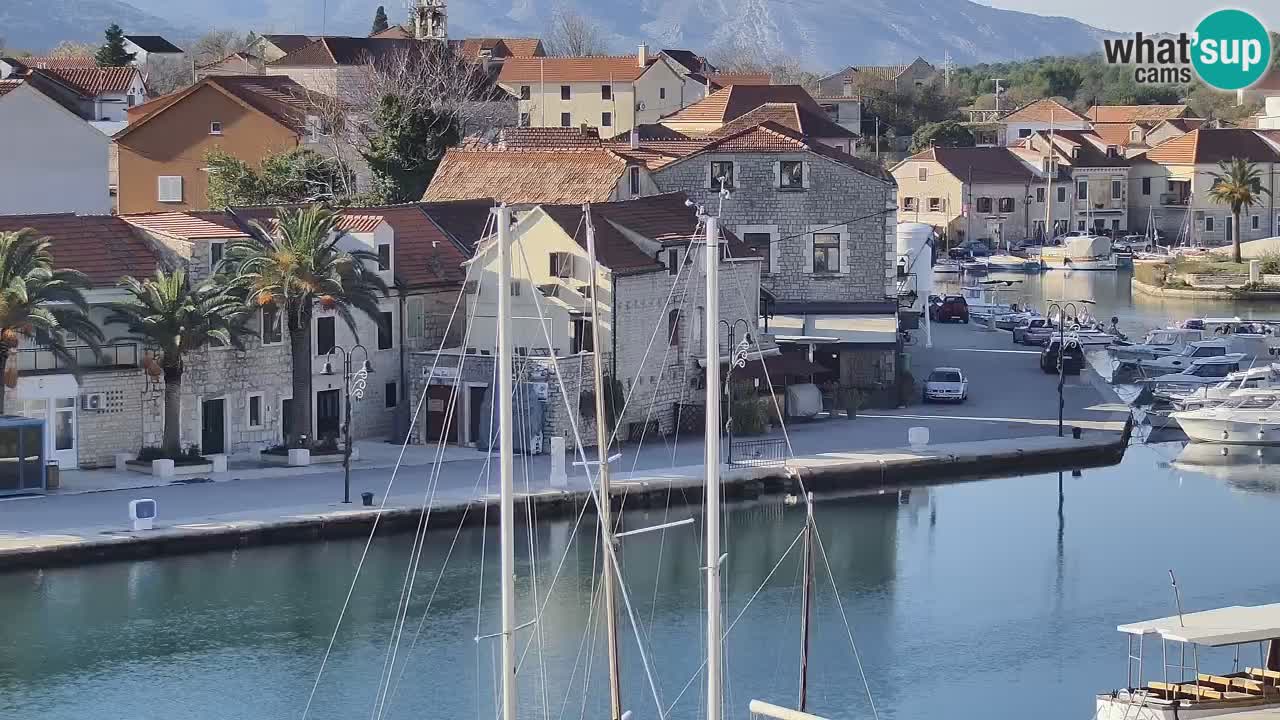 Webcam Hvar Vrboska marina | Dalmazia