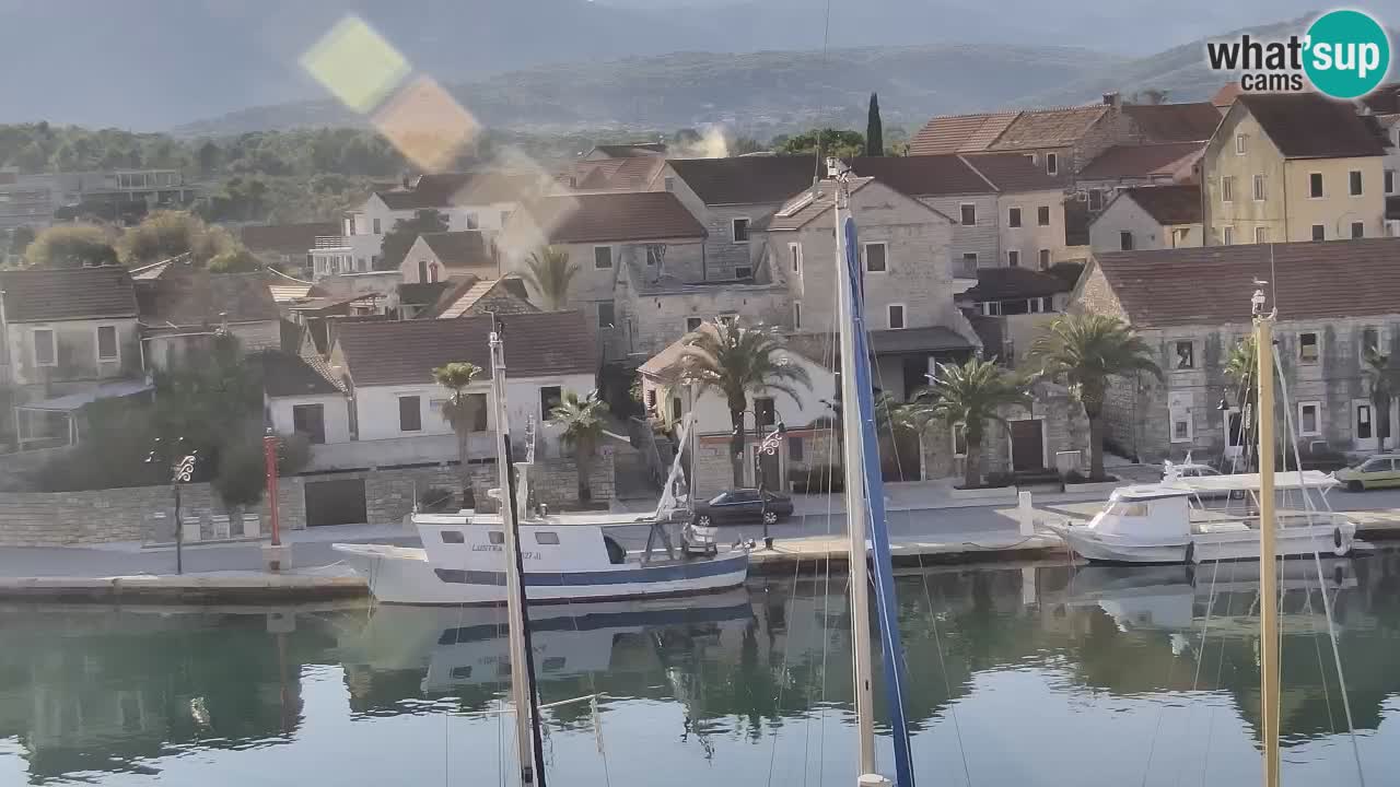 Livecam Vrboska marina | Hvar island | Dalmatia