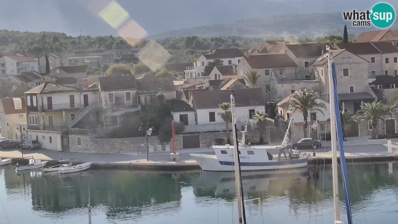 Livecam Vrboska marina | Hvar island | Dalmatia