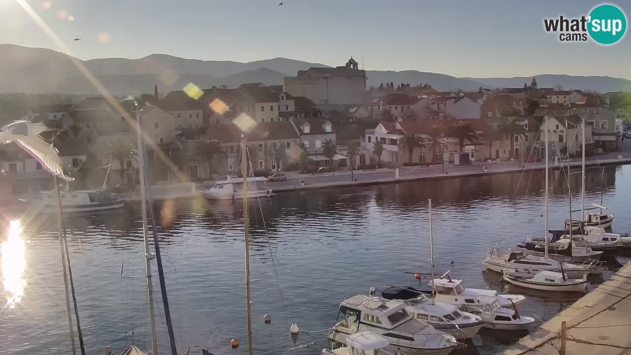 Livecam Vrboska marina | Hvar island | Dalmatia