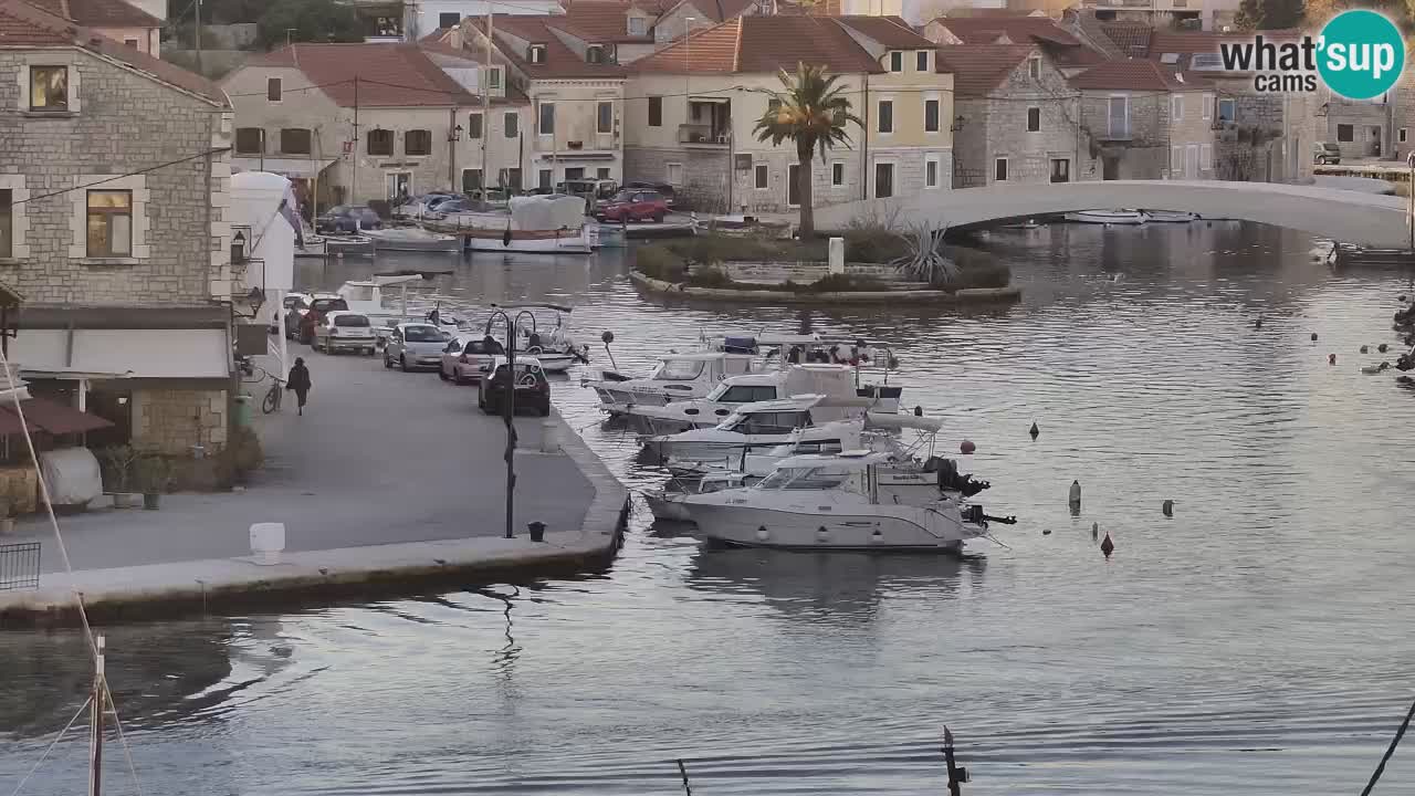 Livecam Vrboska marina | Hvar island | Dalmatia