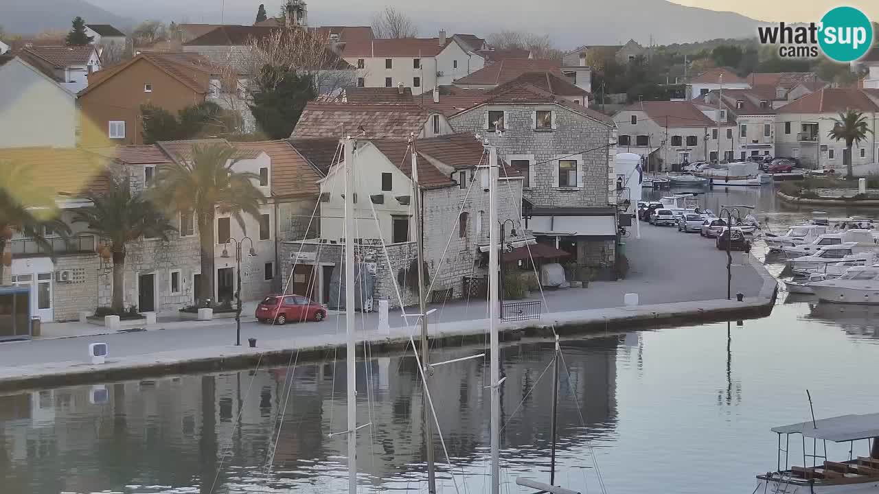Webcam Vrboska marina | Hvar Insel | Dalmatien