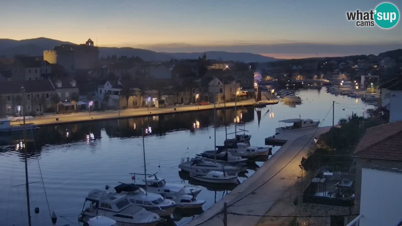 Livecam Hvar Vrboska marina | Île de Hvar | Dalmatia