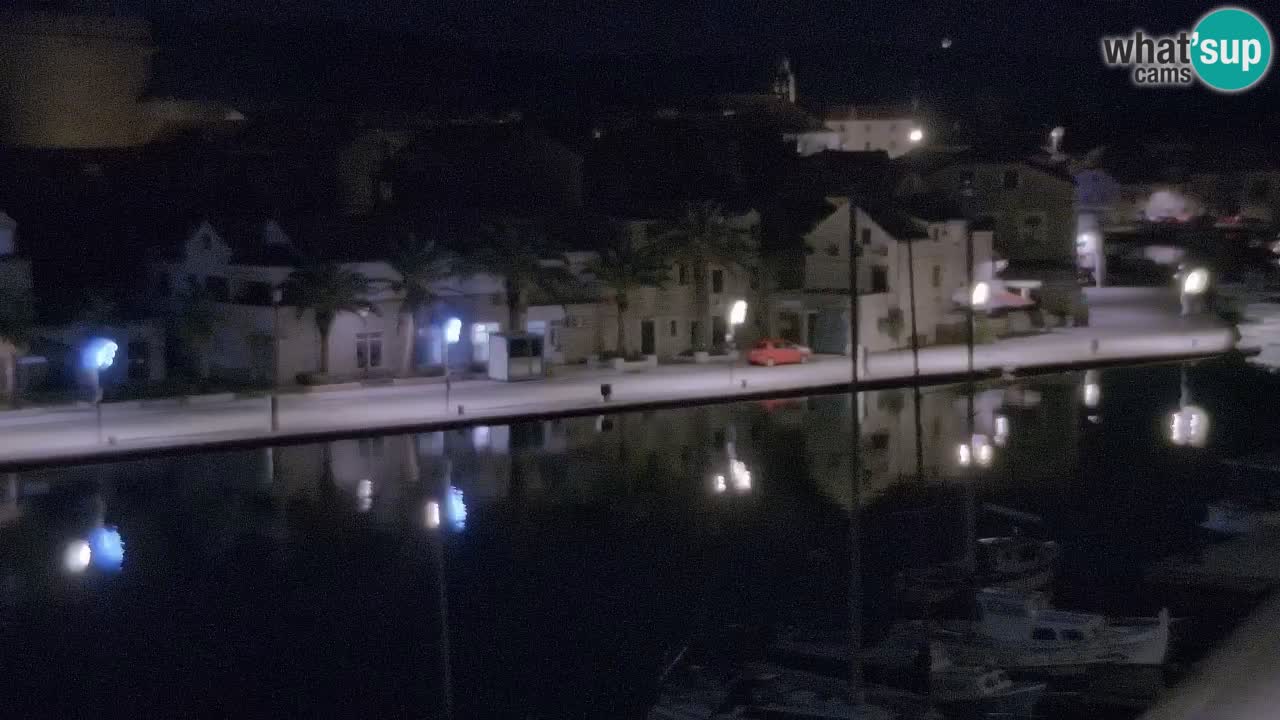 Webcam Vrboska marina | Hvar Insel | Dalmatien