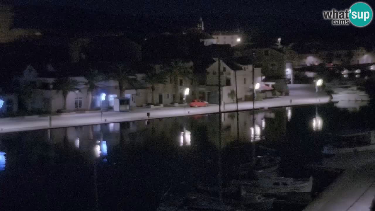 Livecam Hvar Vrboska marina | Île de Hvar | Dalmatia