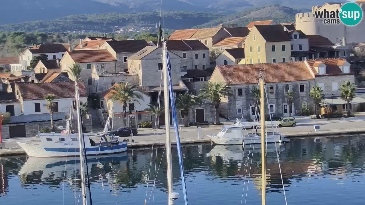 Webcam Hvar Vrboska marina | Dalmazia