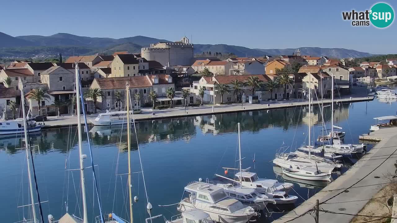 Livecam Vrboska marina | Hvar island | Dalmatia
