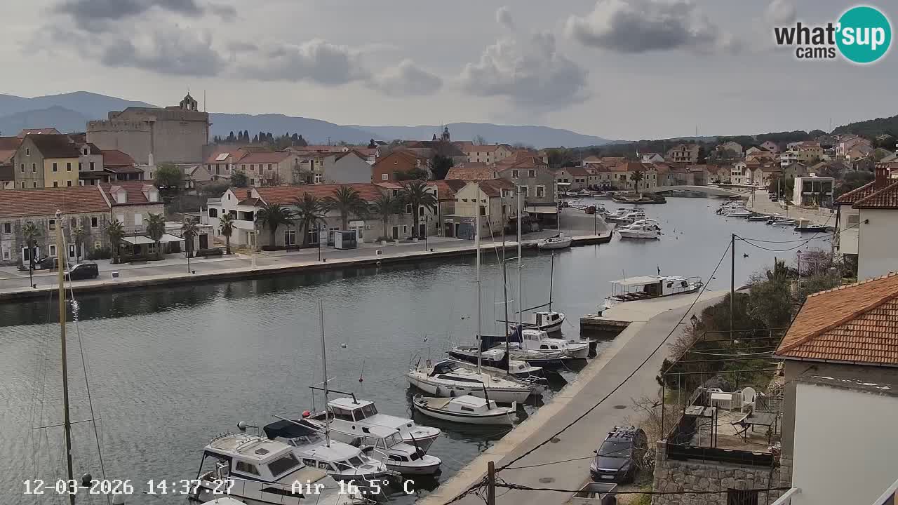 Livecam Hvar Vrboska marina | Île de Hvar | Dalmatia