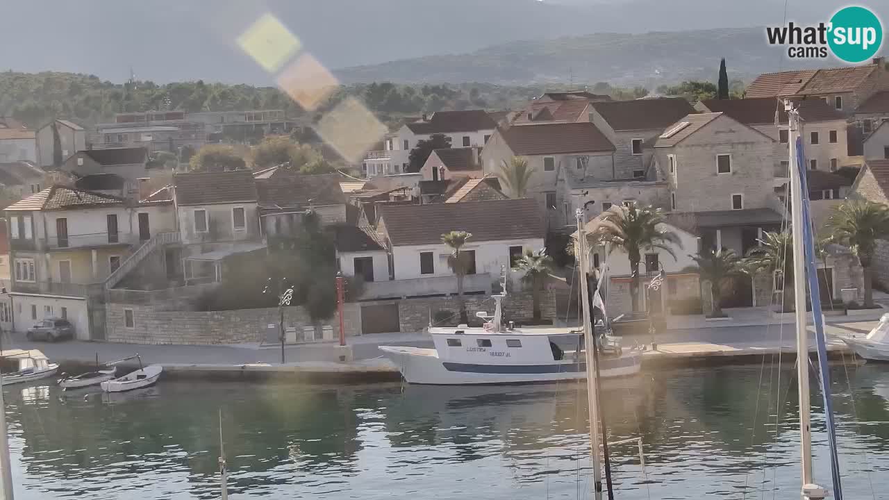 Webcam Vrboska marina | Hvar Insel | Dalmatien