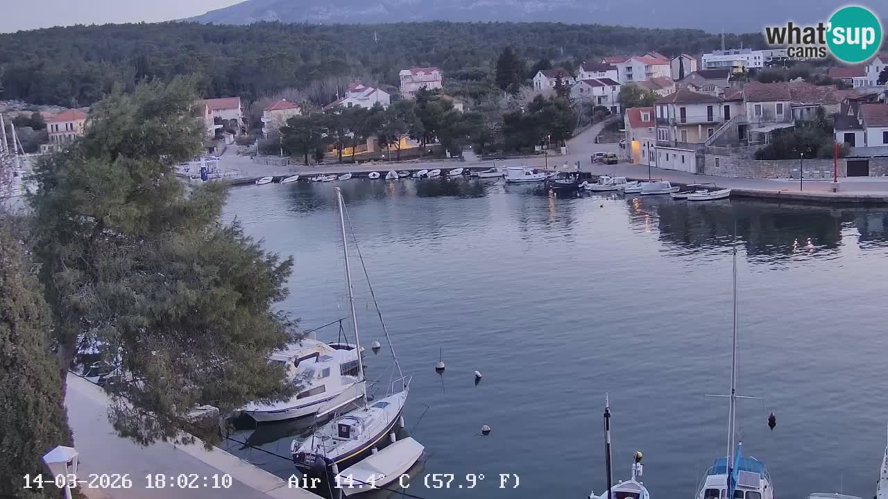 Web kamera Hvar Vrboska marina | otok Hvar | Dalmacija