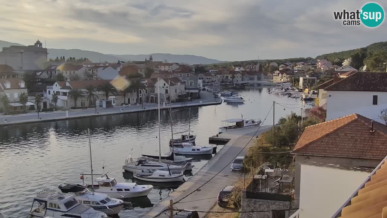 Livecam Hvar Vrboska marina | Île de Hvar | Dalmatia