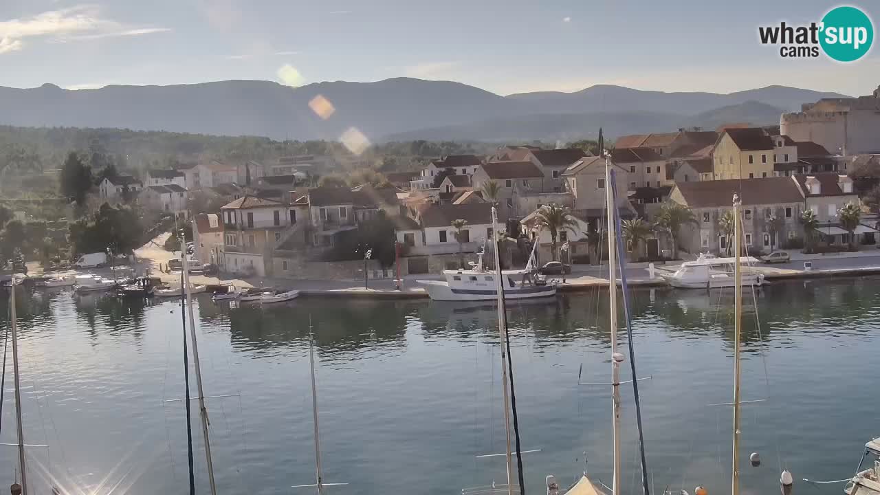 Webcam Vrboska marina | Hvar Insel | Dalmatien