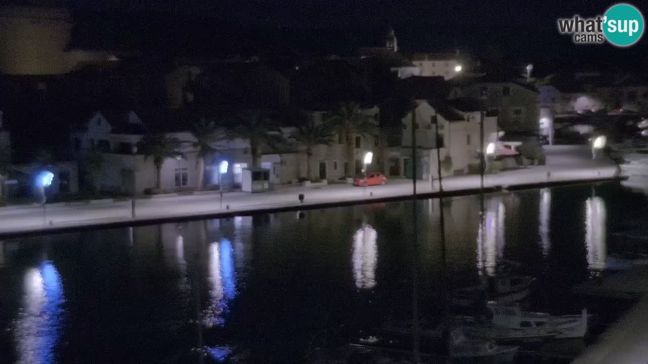 Livecam Hvar Vrboska marina | Île de Hvar | Dalmatia