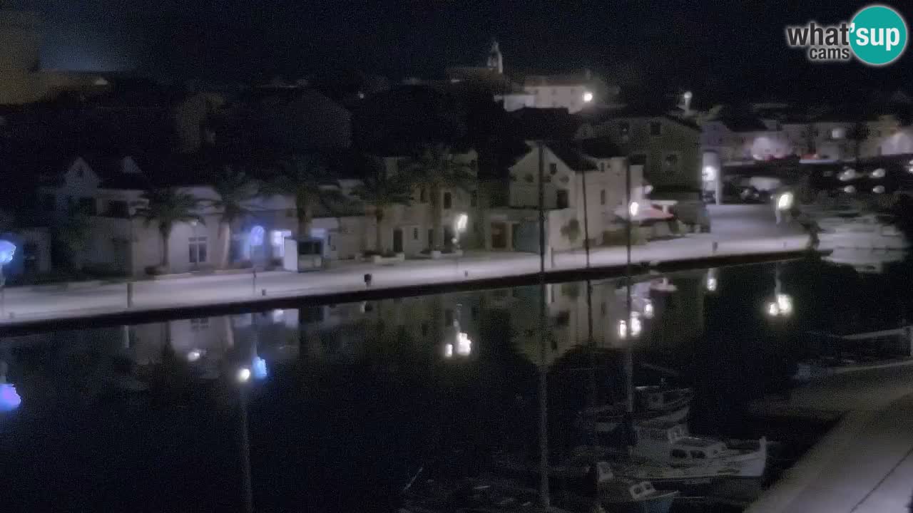 Livecam Hvar Vrboska marina | Île de Hvar | Dalmatia