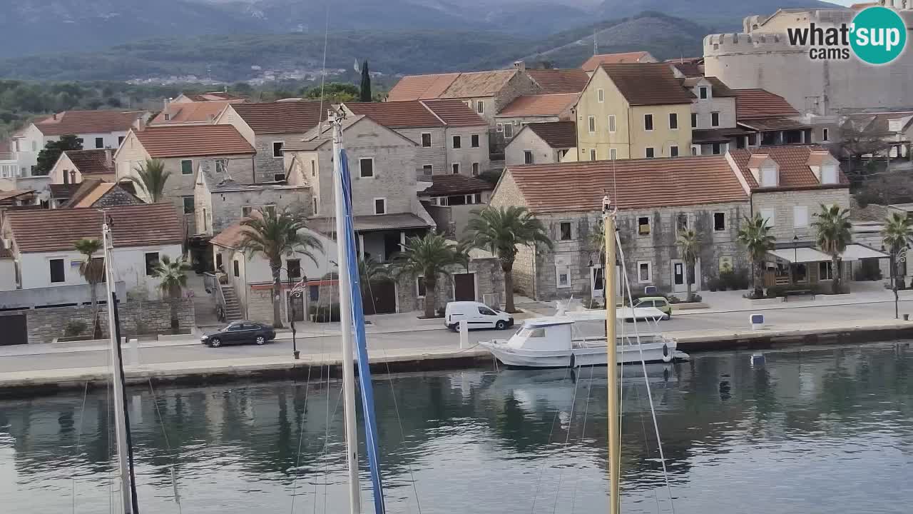 Livecam Hvar Vrboska marina | Île de Hvar | Dalmatia