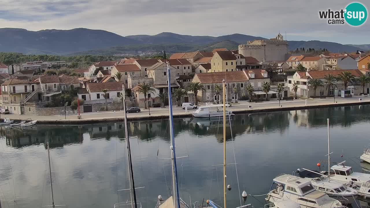Webcam Vrboska marina | Hvar Insel | Dalmatien