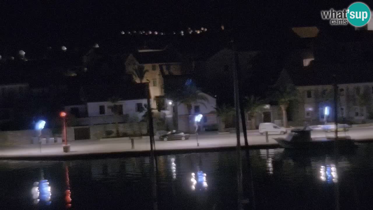 Livecam Hvar Vrboska marina | Île de Hvar | Dalmatia