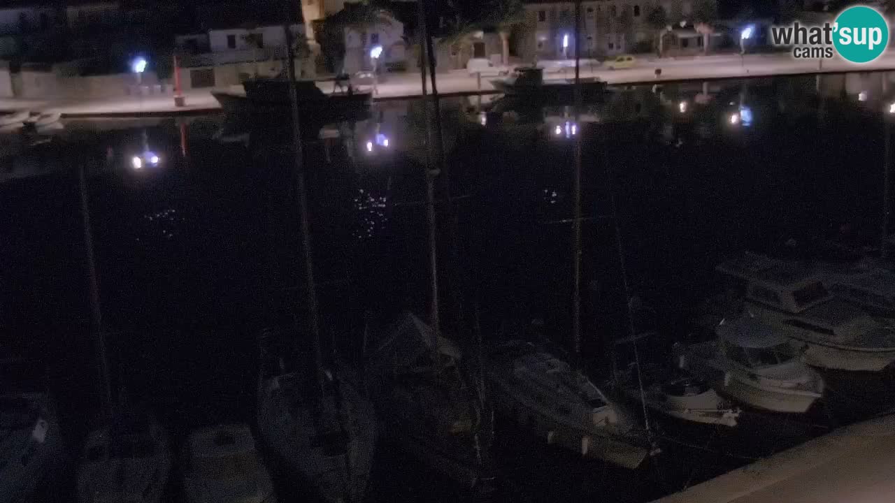 Webcam Hvar Vrboska marina | Dalmazia