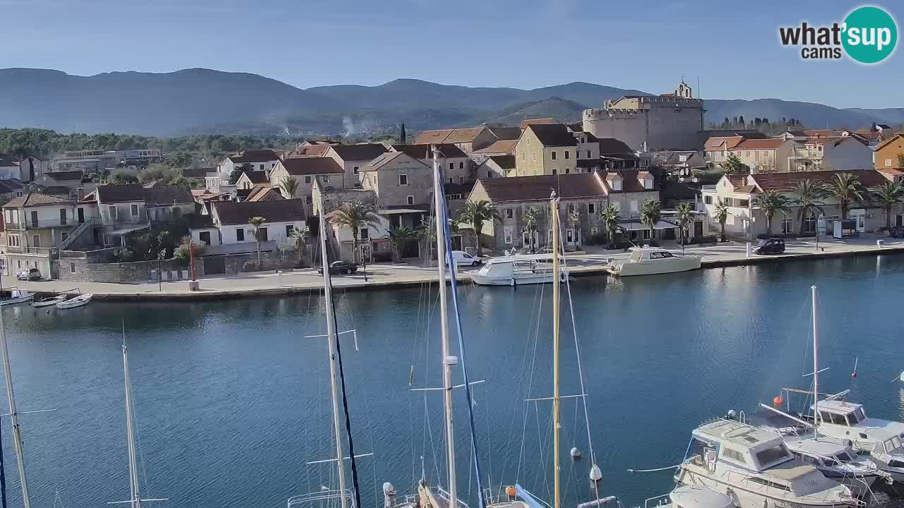 Livecam Vrboska marina | Hvar island | Dalmatia