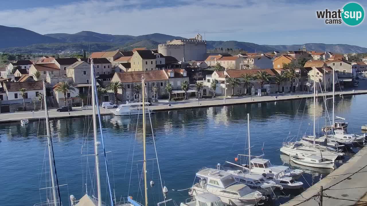 Livecam Hvar Vrboska marina | Île de Hvar | Dalmatia