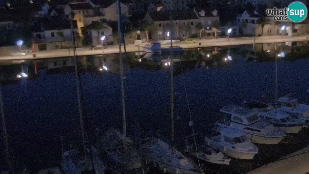 Livecam Hvar Vrboska marina | Île de Hvar | Dalmatia