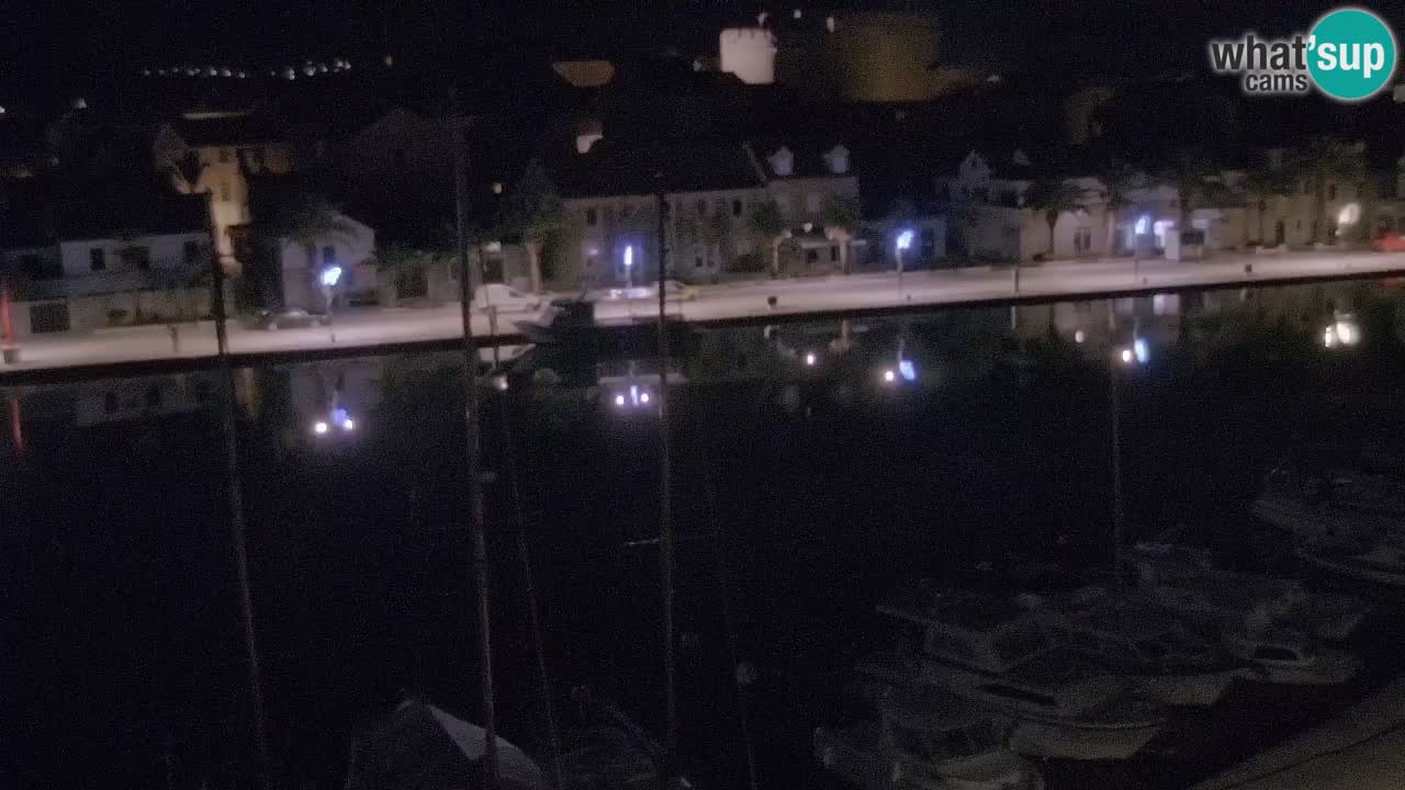 Webcam Vrboska marina | Hvar Insel | Dalmatien