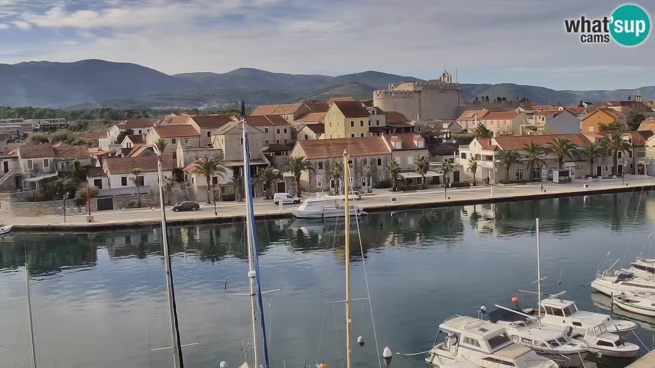 Webcam Hvar Vrboska marina | Dalmazia