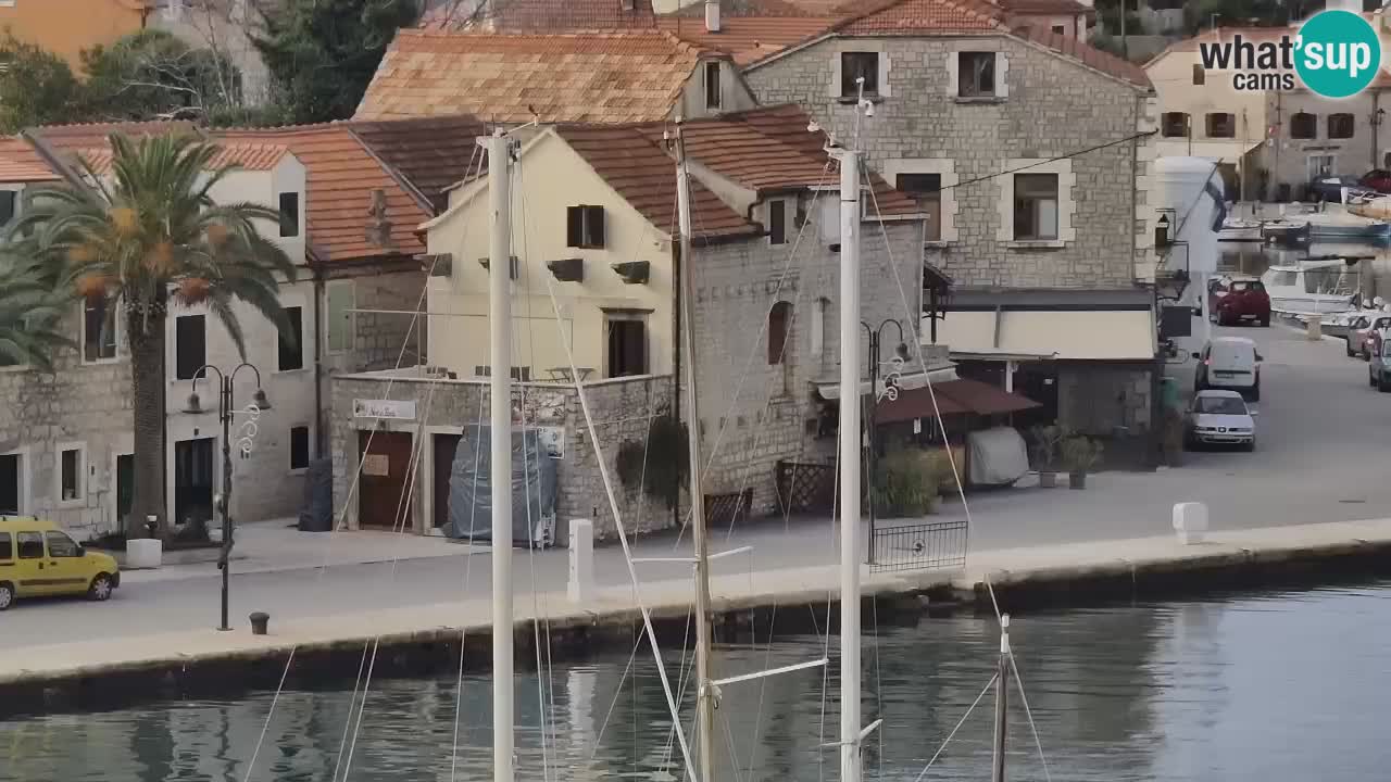 Webcam Vrboska marina | Hvar Insel | Dalmatien