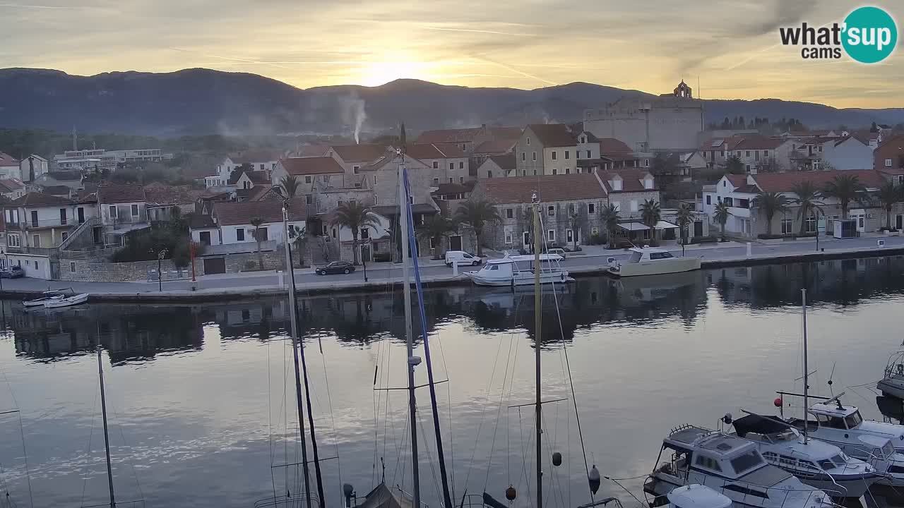 Livecam Hvar Vrboska marina | Île de Hvar | Dalmatia