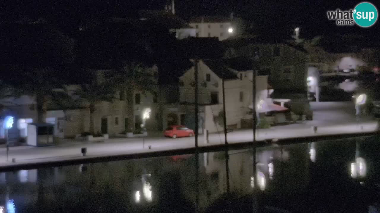 Livecam Hvar Vrboska marina | Île de Hvar | Dalmatia