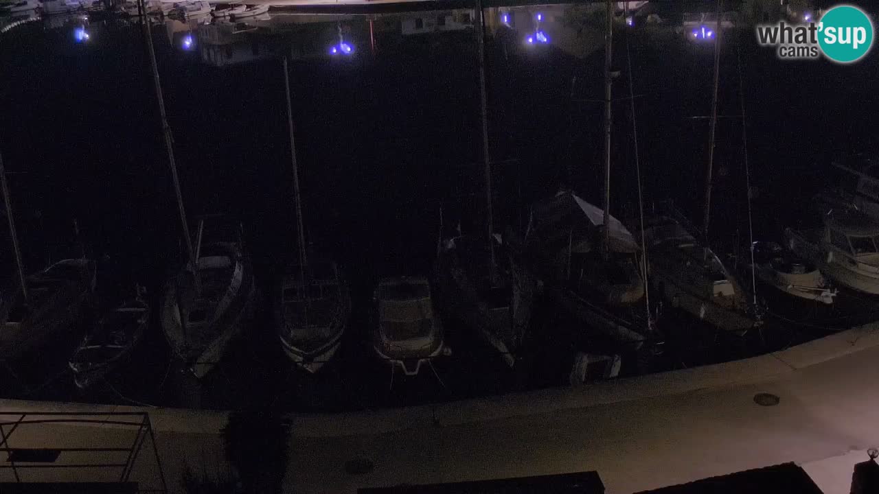 Webcam Vrboska marina | Hvar Insel | Dalmatien