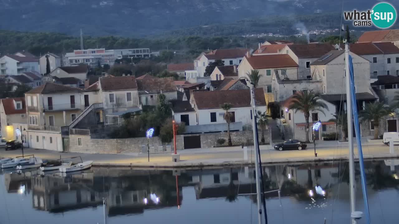 Webcam Hvar Vrboska marina | Dalmazia