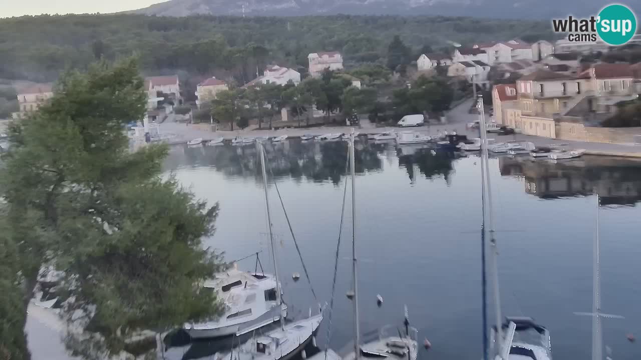 Webcam Hvar Vrboska marina | Dalmazia