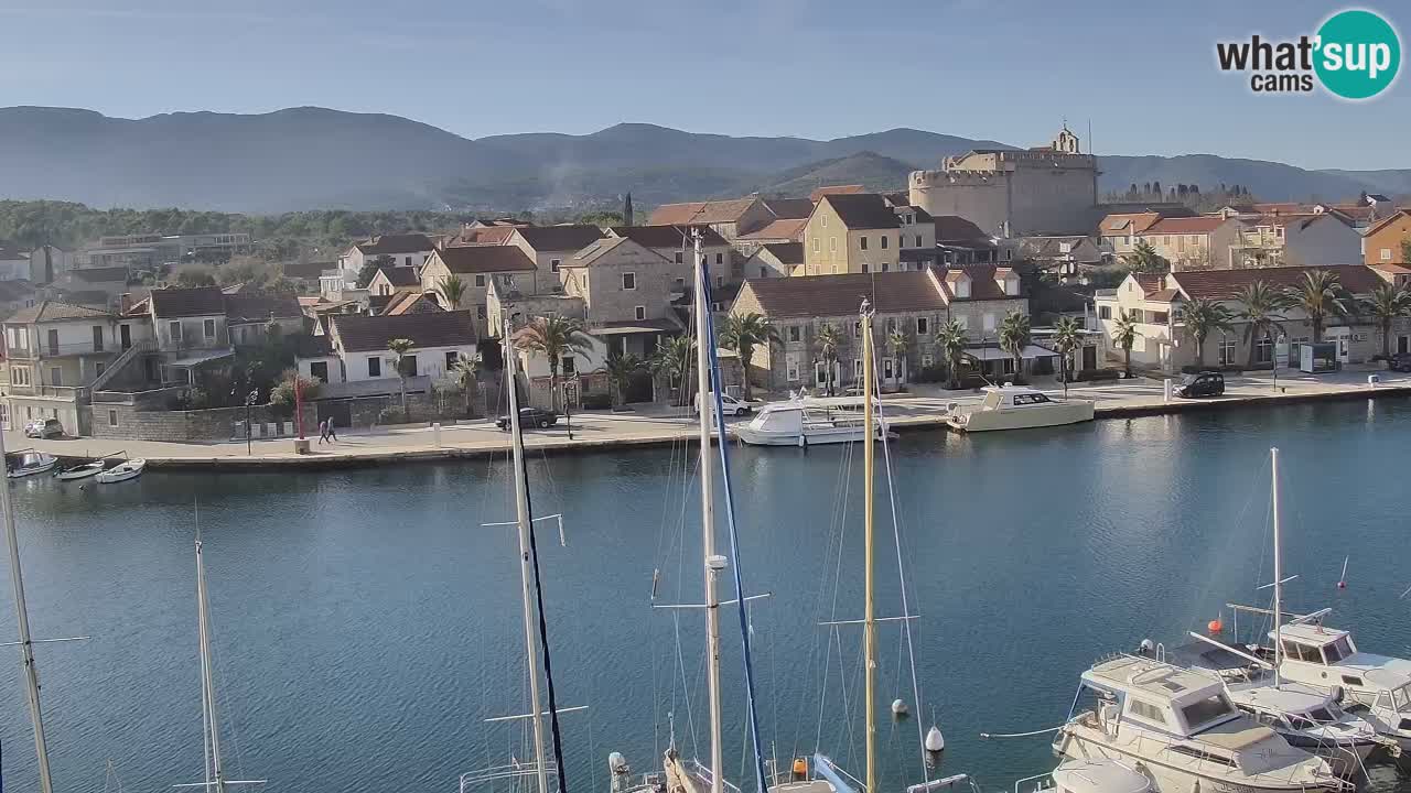 Livecam Vrboska marina | Hvar island | Dalmatia
