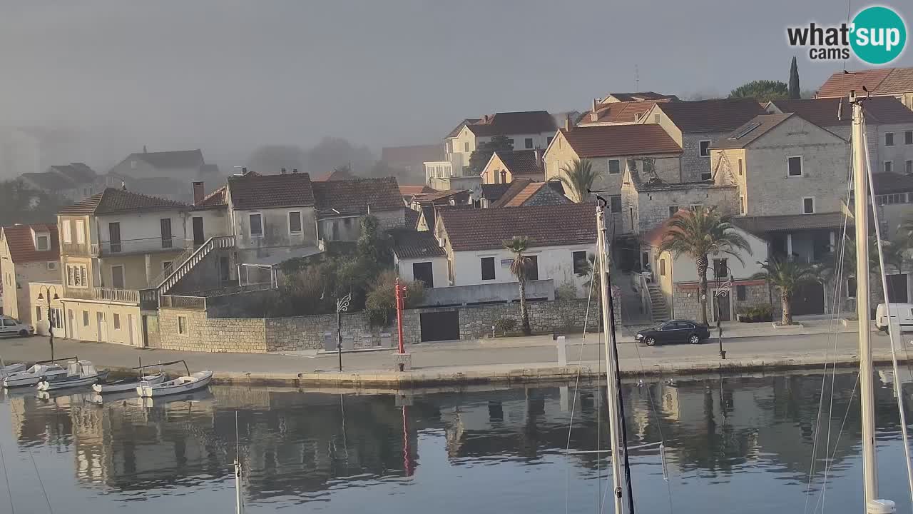 Webcam Vrboska marina | Hvar Insel | Dalmatien