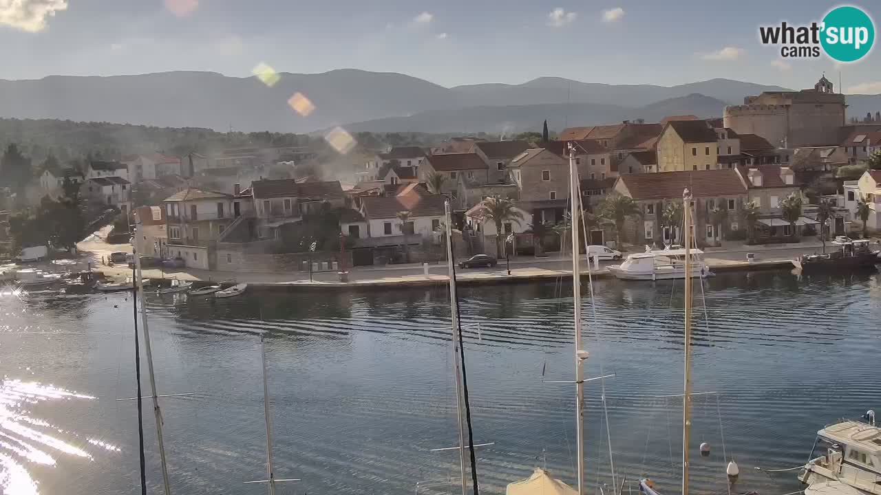 Webcam Hvar Vrboska marina | Dalmazia