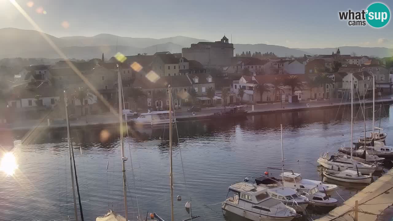 Webcam Hvar Vrboska marina | Dalmazia