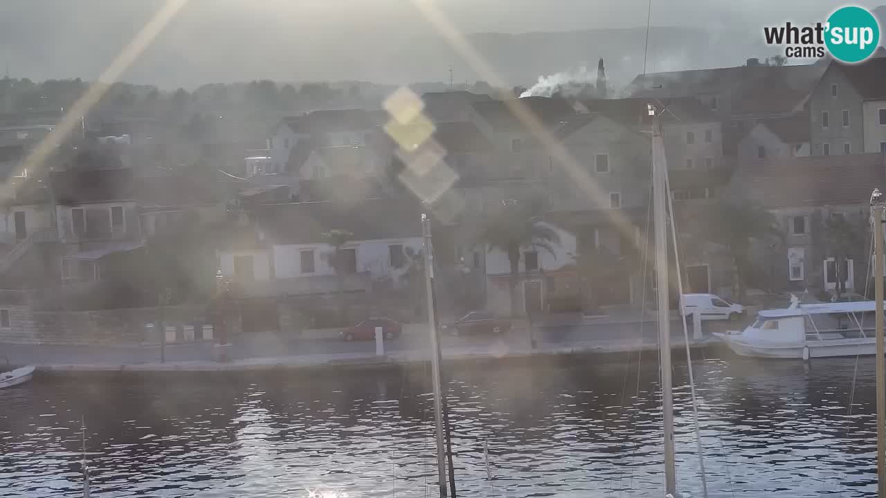 Webcam Vrboska marina | Hvar Insel | Dalmatien