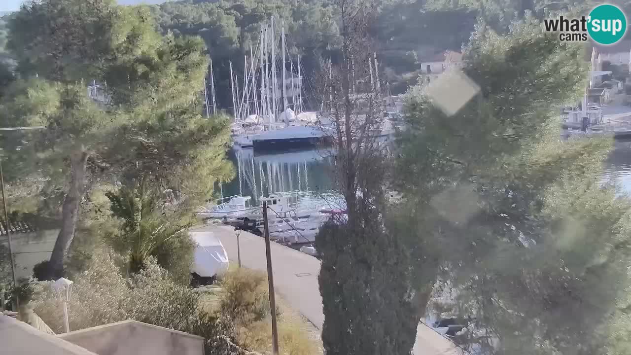 Webcam Vrboska marina | Hvar Insel | Dalmatien