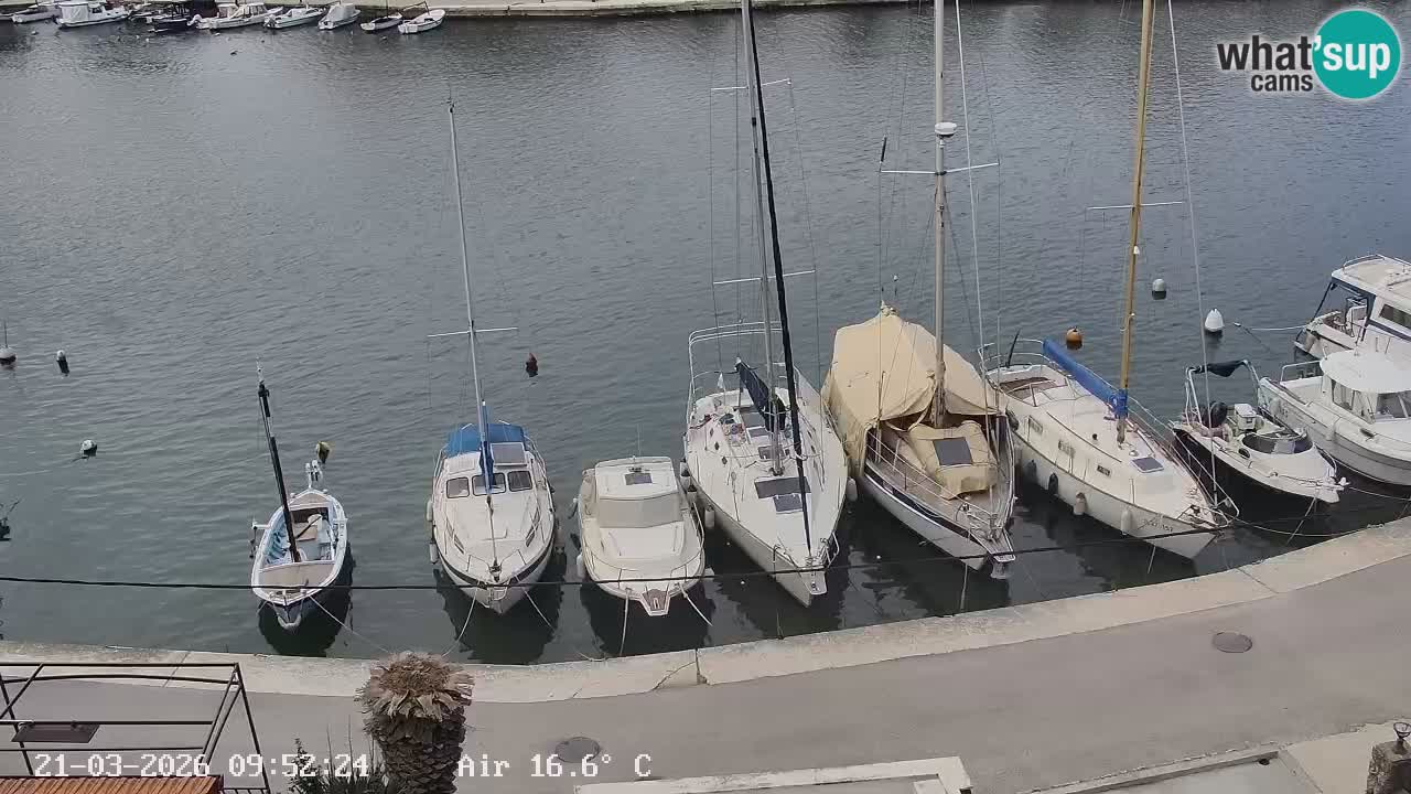 Webcam Vrboska marina | Hvar Insel | Dalmatien