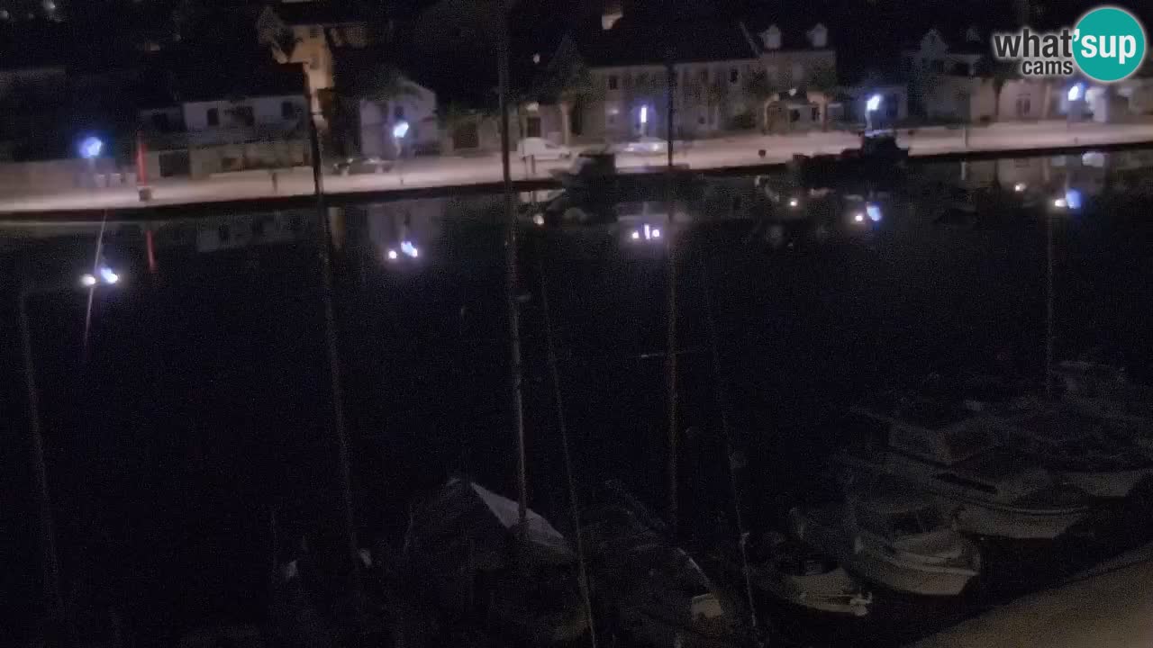 Webcam Vrboska marina | Hvar Insel | Dalmatien