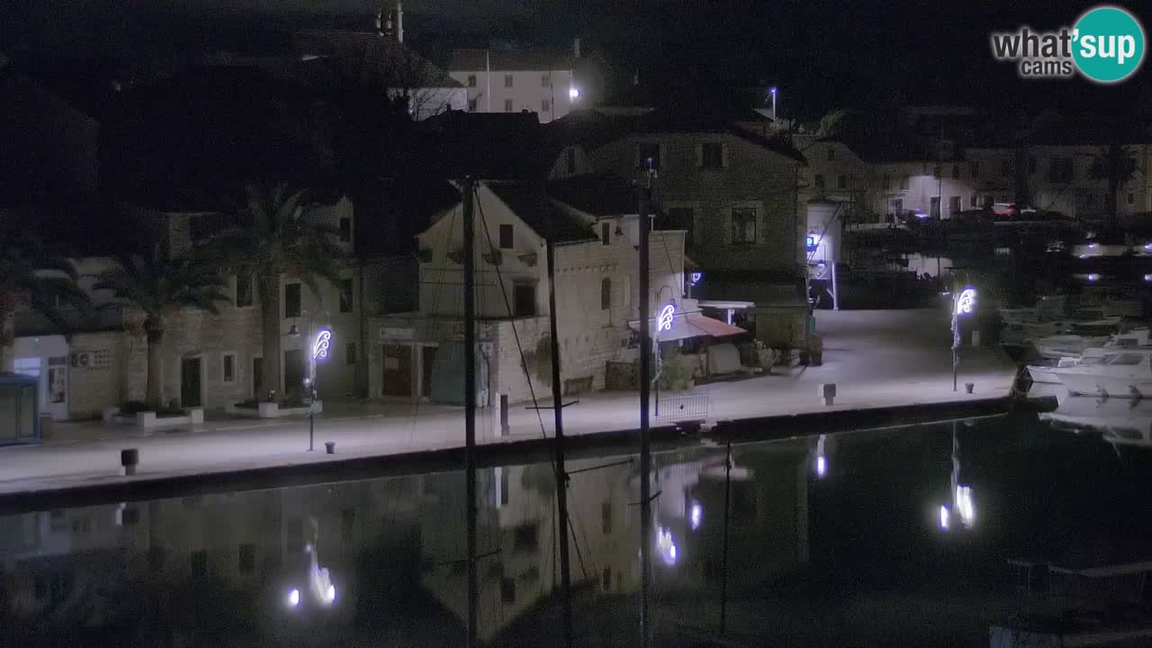 Webcam Vrboska marina | Hvar Insel | Dalmatien