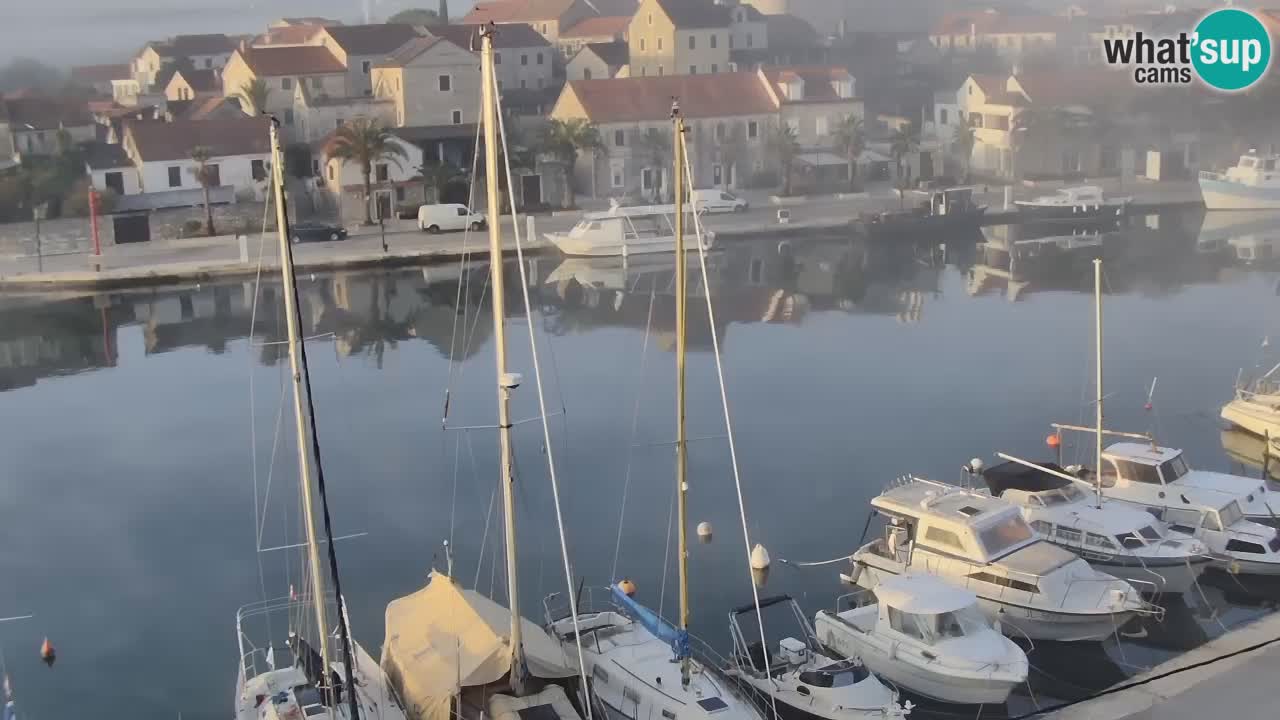 Webcam Hvar Vrboska marina | Dalmazia