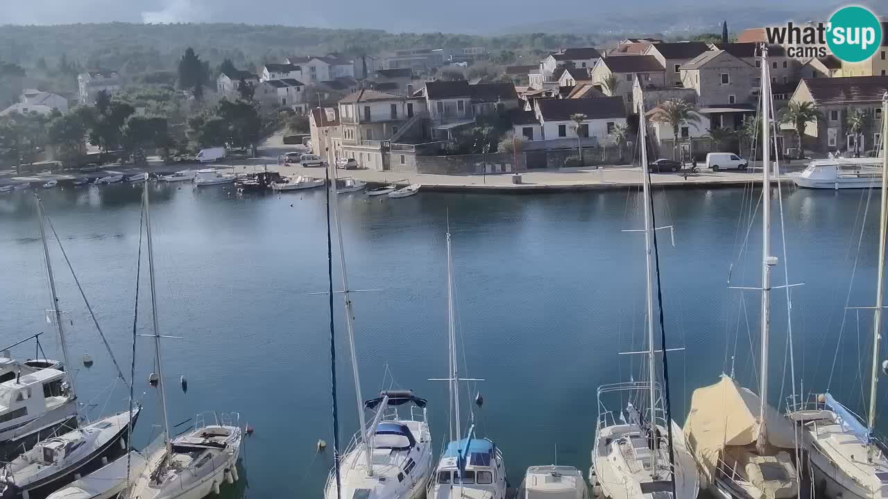 Webcam Hvar Vrboska marina | Dalmazia