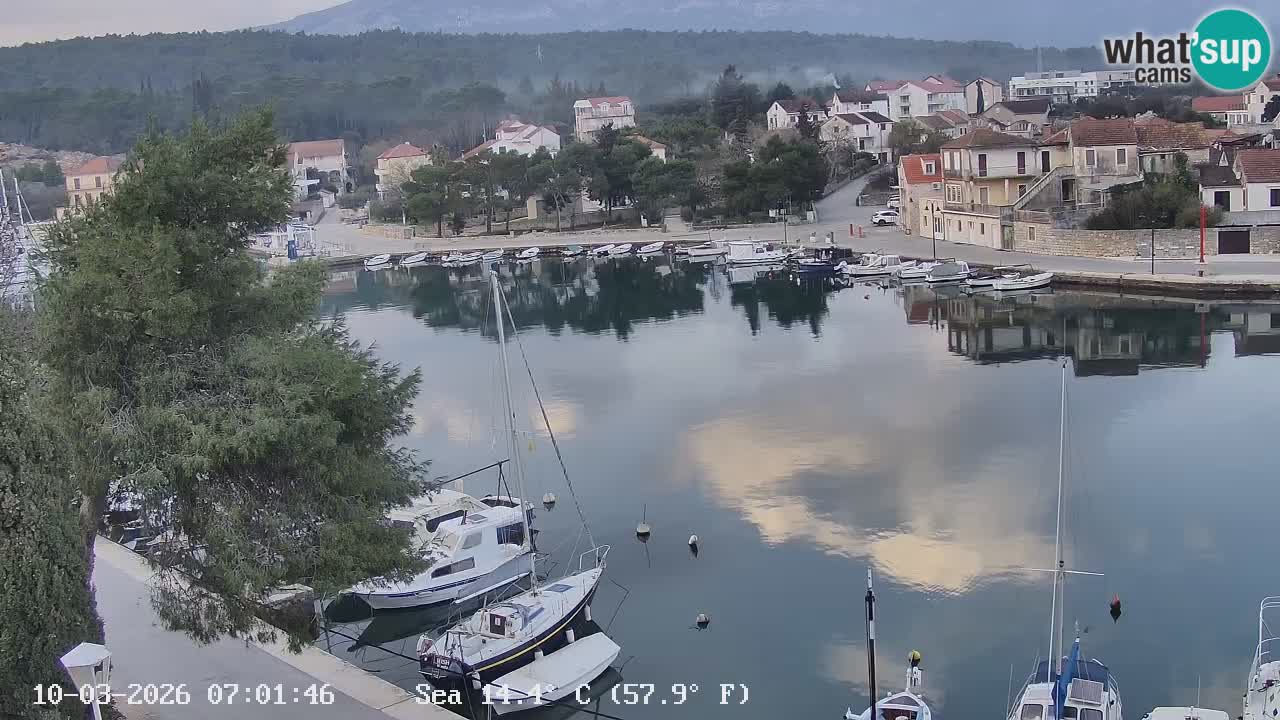 Webcam Hvar Vrboska marina | Dalmazia
