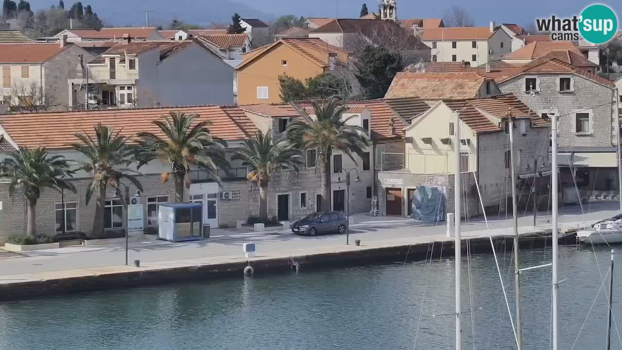 Livecam Hvar Vrboska marina | Île de Hvar | Dalmatia